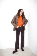 Cashmere wool box sweater