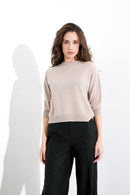 Maglia in pura lana girocollo FRIENDLY SWEATER