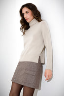 Maglia dolcevita in pura lana FRIENDLY SWEATER