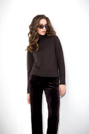 Maglia dolcevita in pura lana FRIENDLY SWEATER