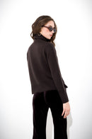 Maglia dolcevita in pura lana FRIENDLY SWEATER