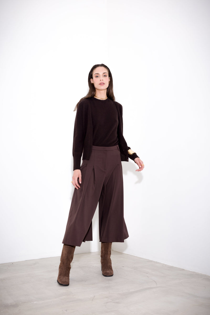 Wool and cashmere tank top